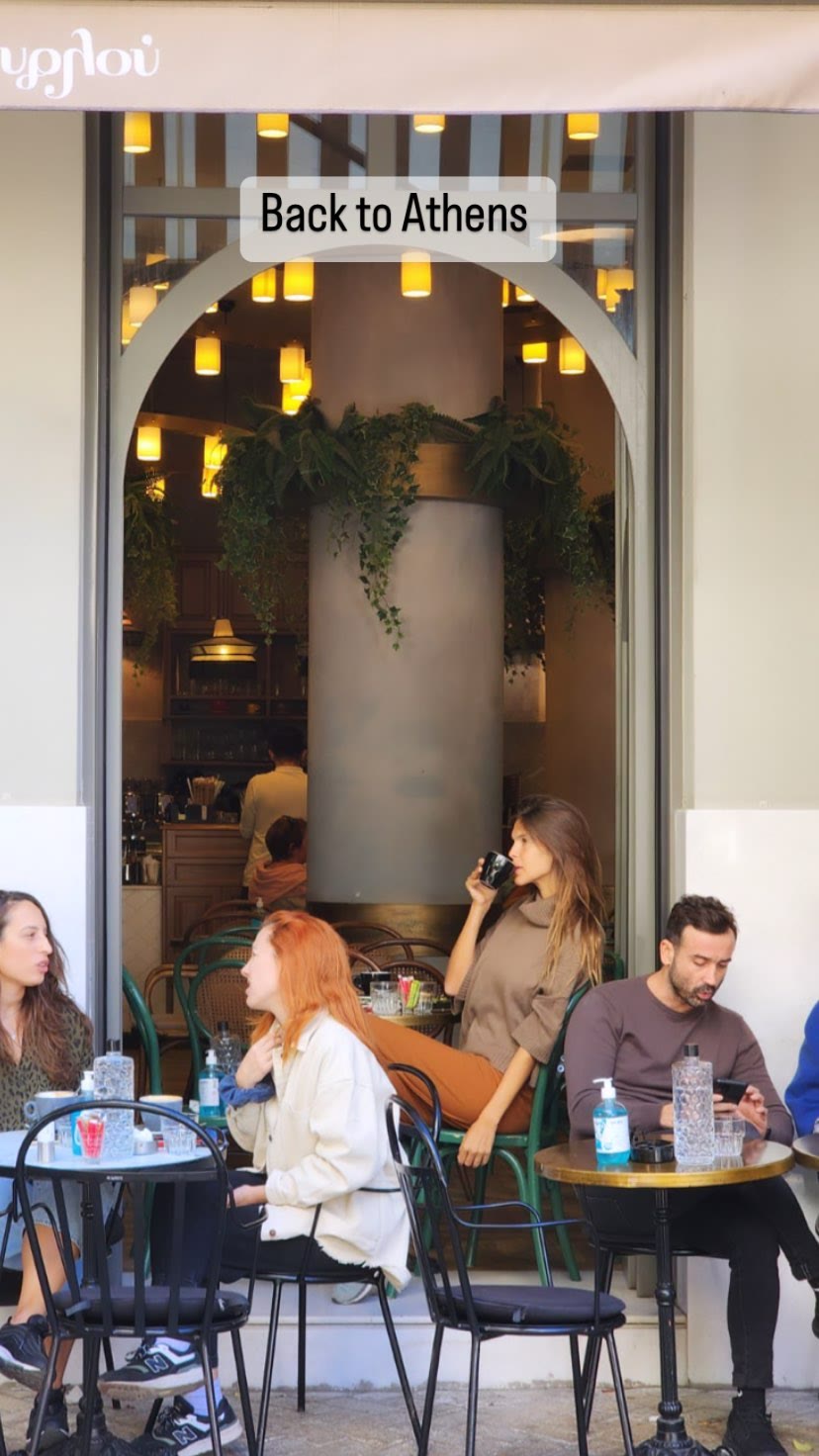 Back to Athens — coffee at Zoubourlou