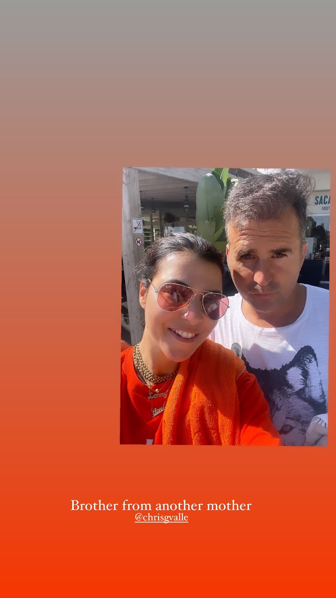 Selfie with @chrisgvalle in Barcelona