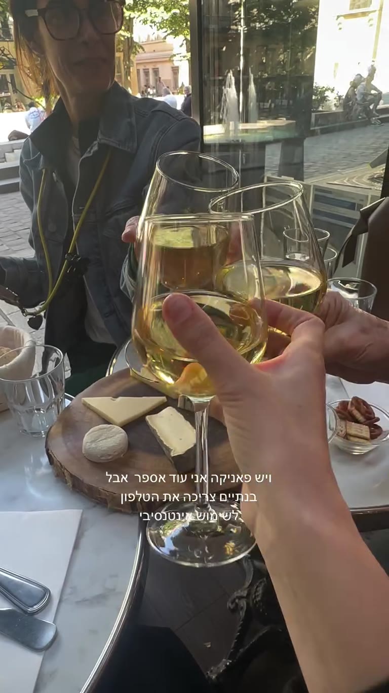 Wine and cheese board on a Paris terrace