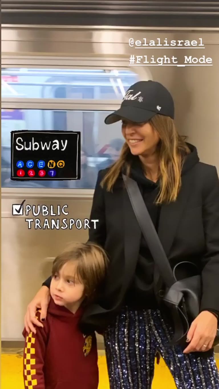 Riding the NYC subway with kids