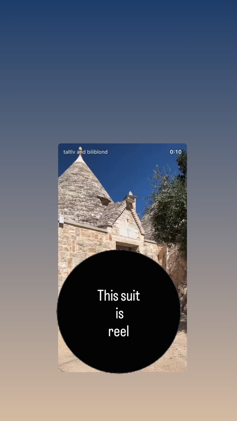 Trulli backdrop in Puglia — shared reel