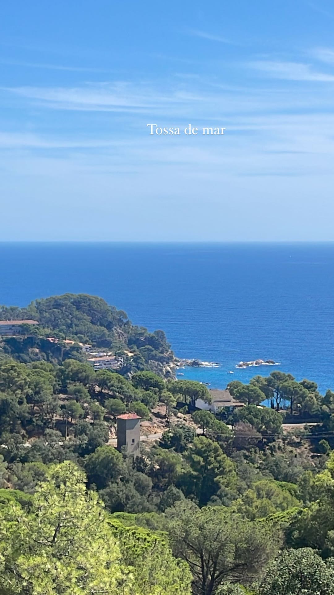Tossa de Mar coastline views