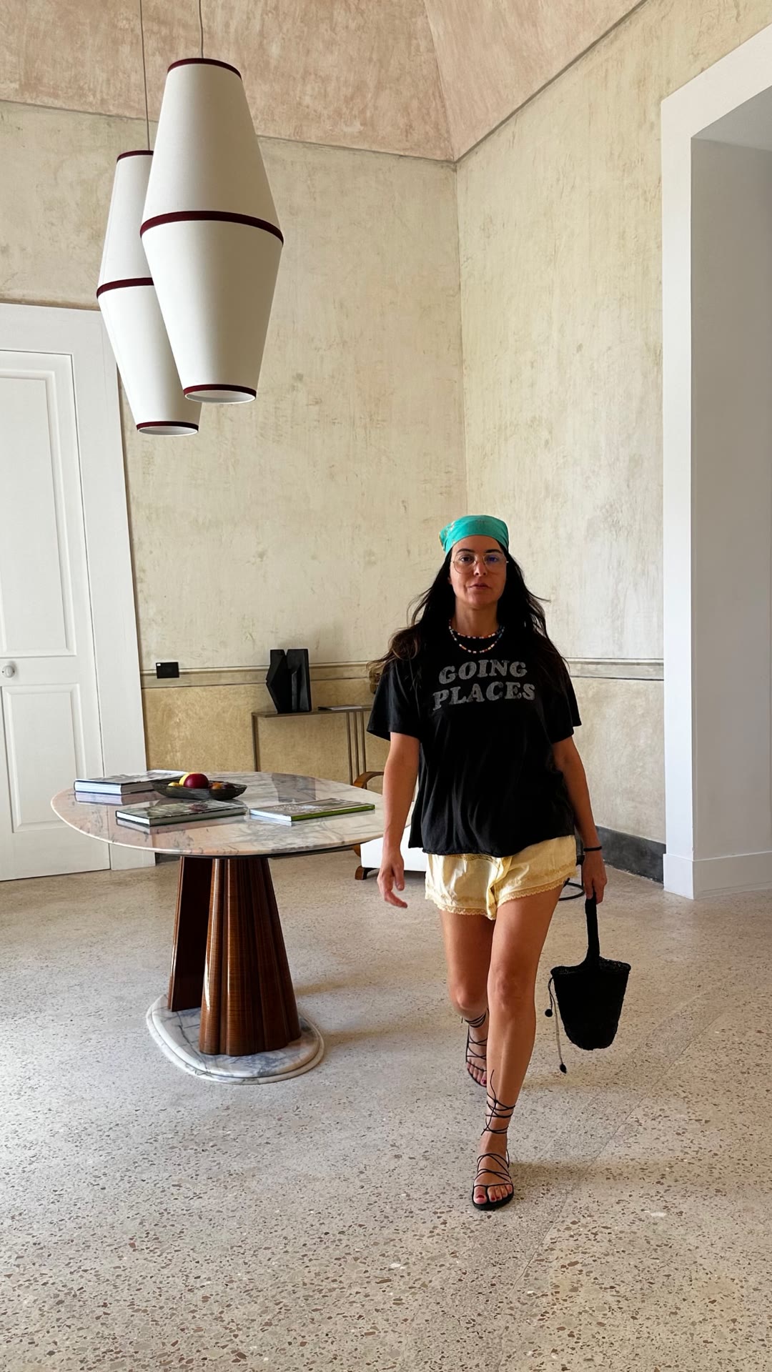 Hotel lobby moment in Puglia