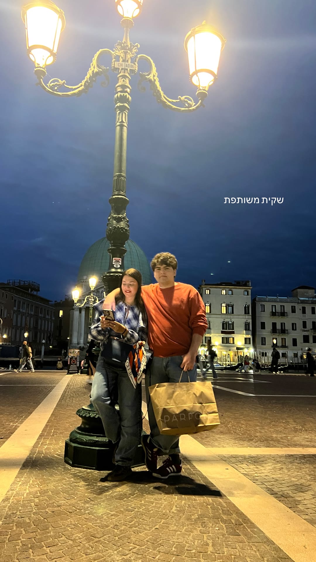 Evening by the Grand Canal in Venice