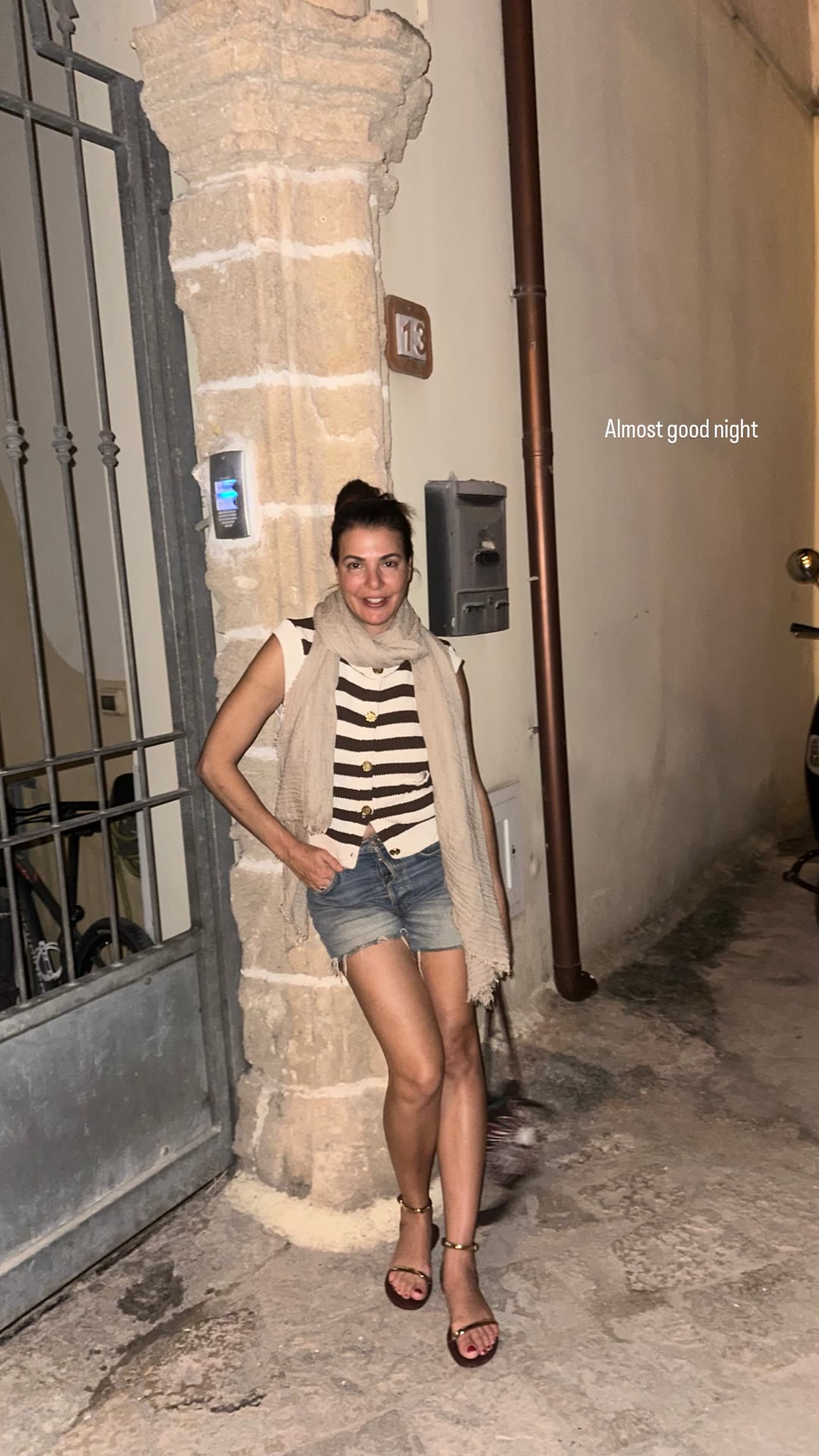 Late-night stroll in Puglia