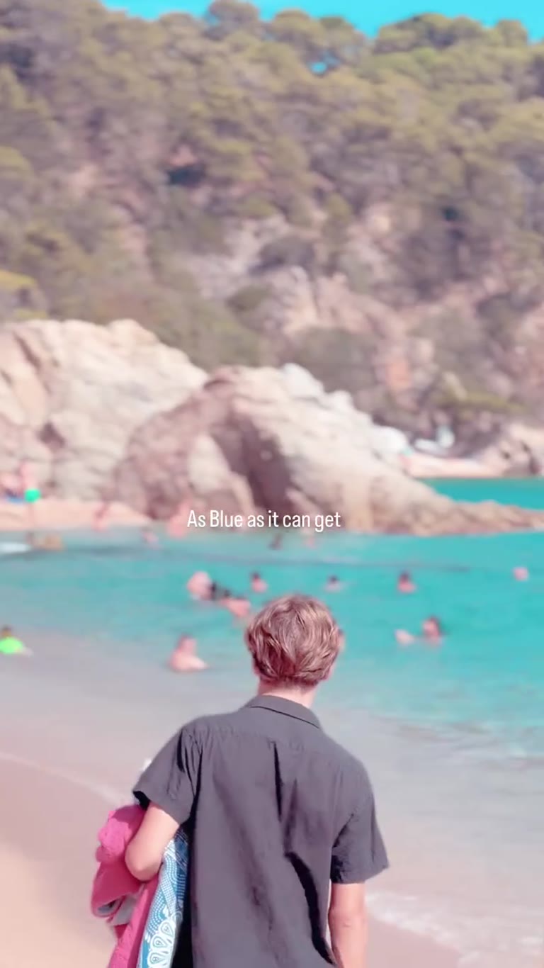 Turquoise cove on Spain's Costa Brava