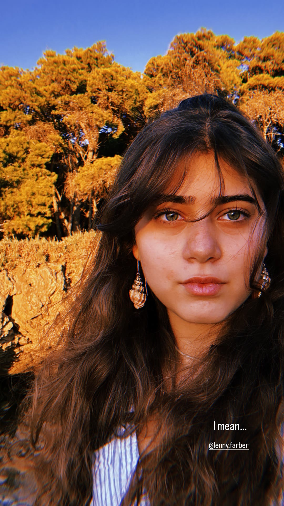 Golden-hour selfie in Puglia