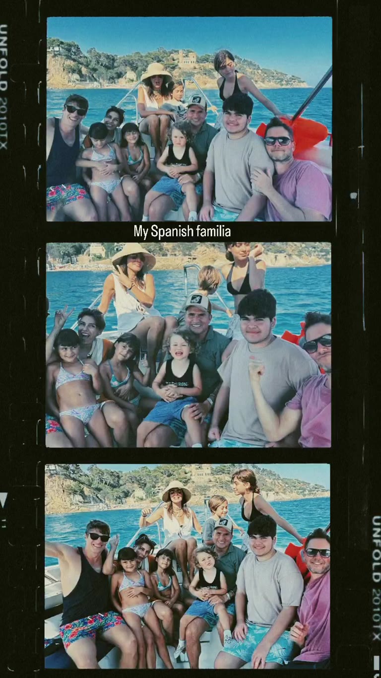 Boat day with the Spanish familia