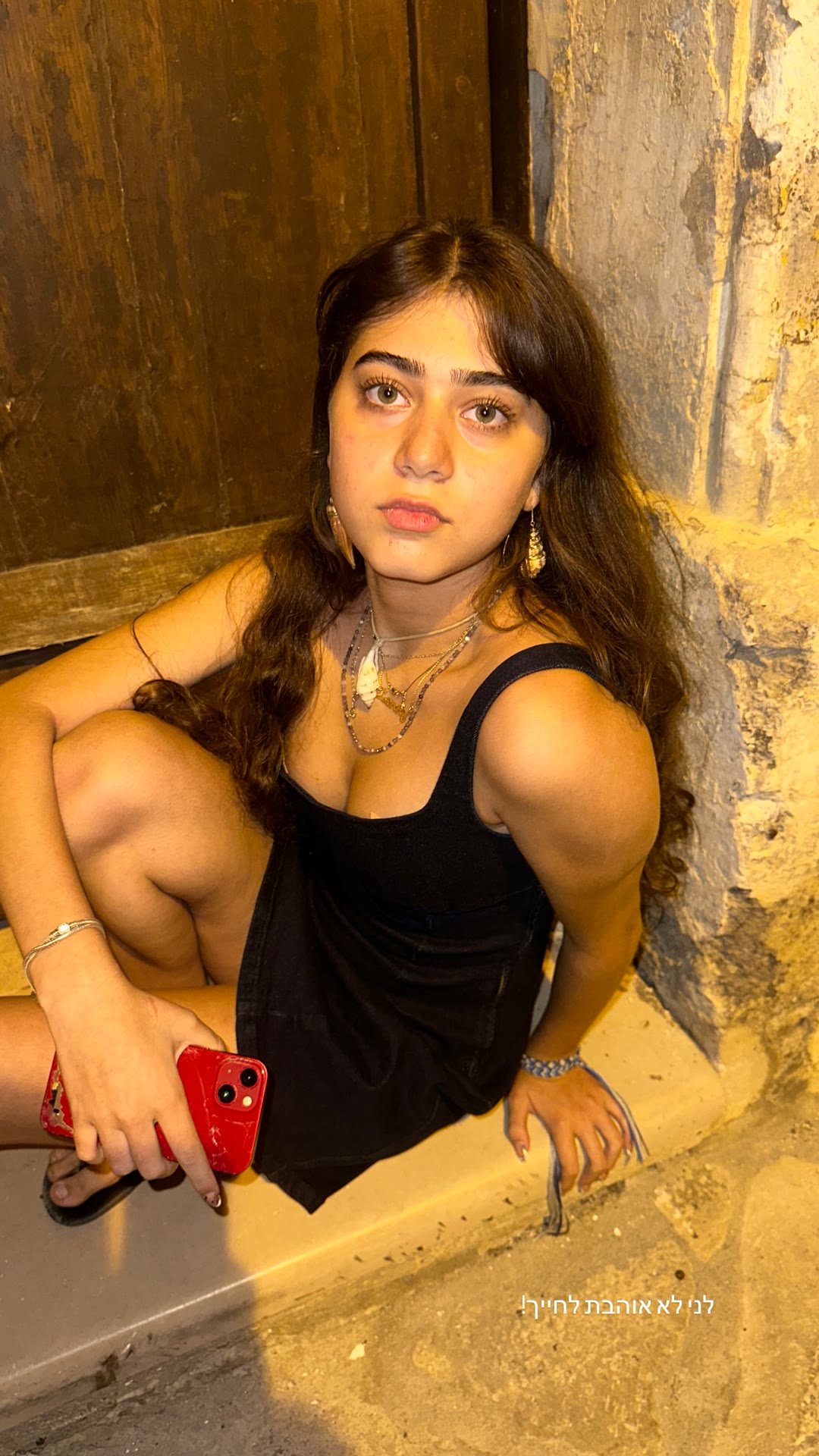 Portrait in a Puglia alleyway – "doesn't like to smile"