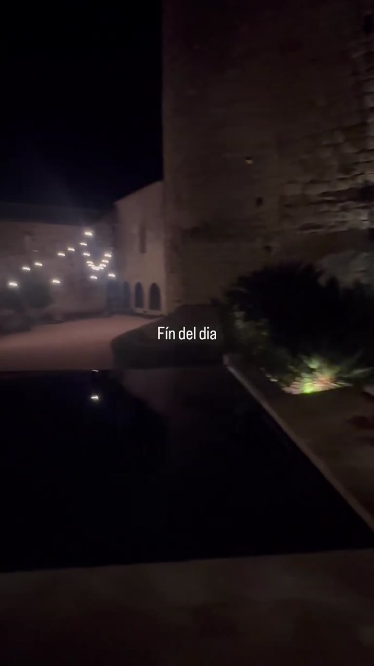 "Fín del dia" at a stone estate in Spain