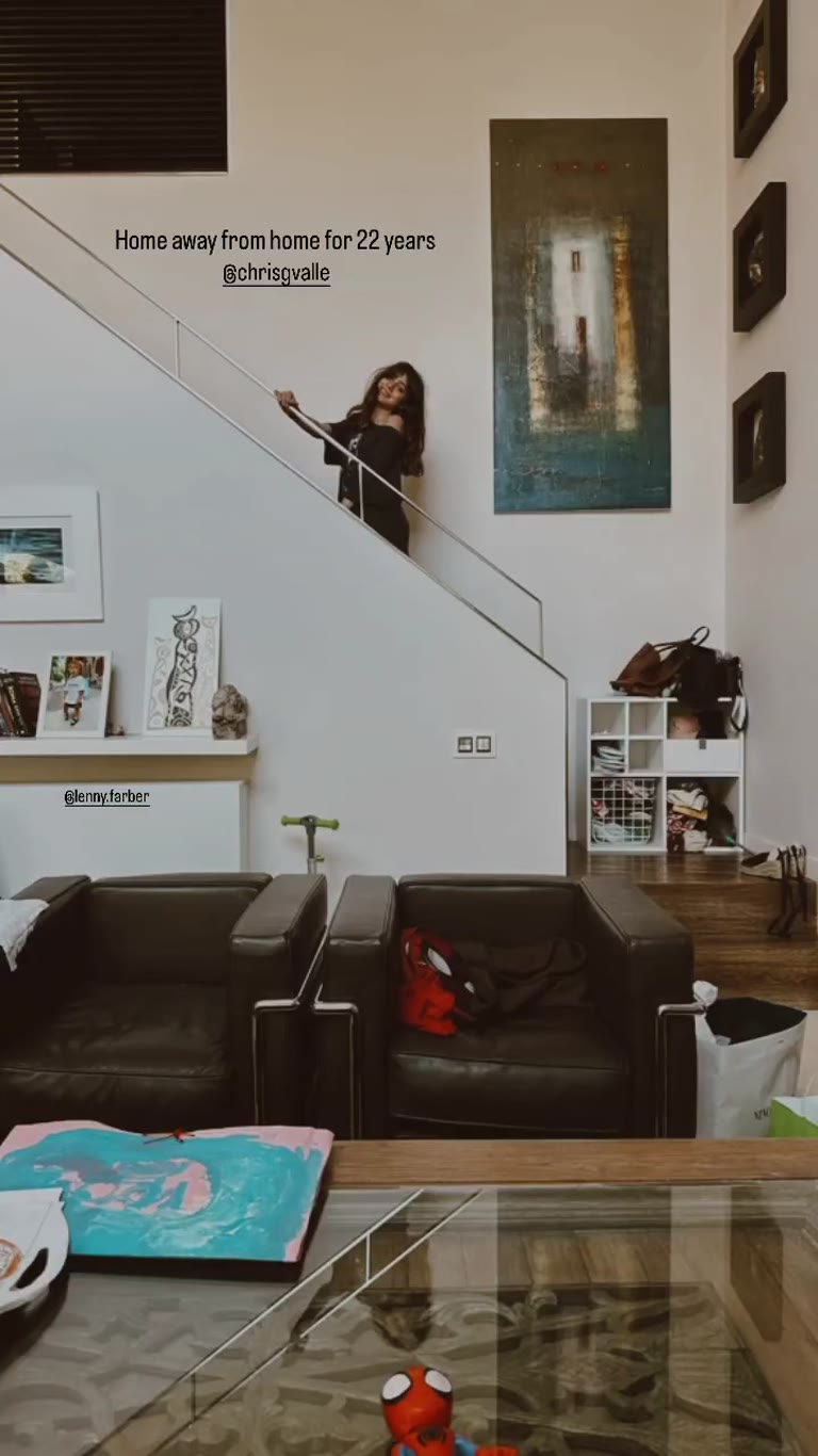 Staying at a friend's home in Spain