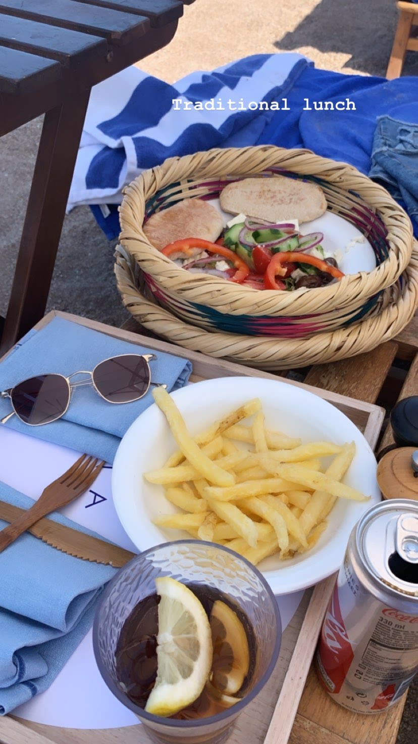 "Traditional lunch" in Cyprus