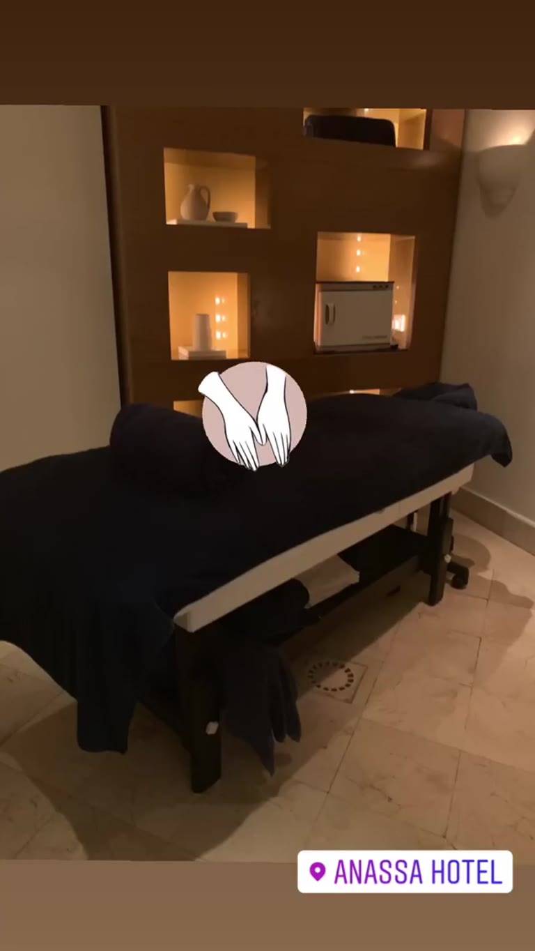 Spa treatment room at Anassa Hotel, Cyprus