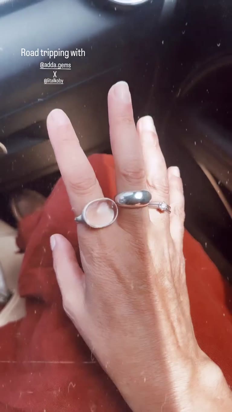 Rings from @adda.gems on a Spain road trip