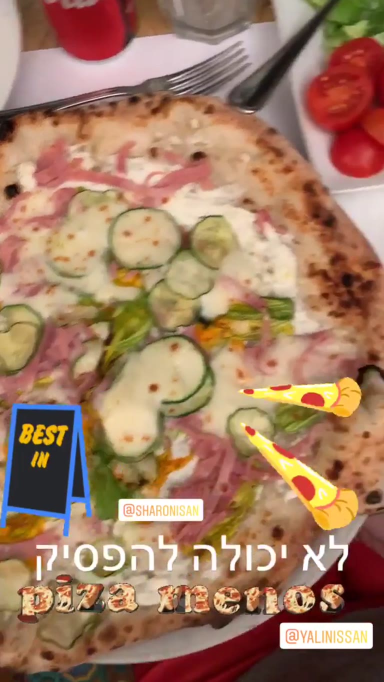 "Piza menos" — best pizza in town, Rome