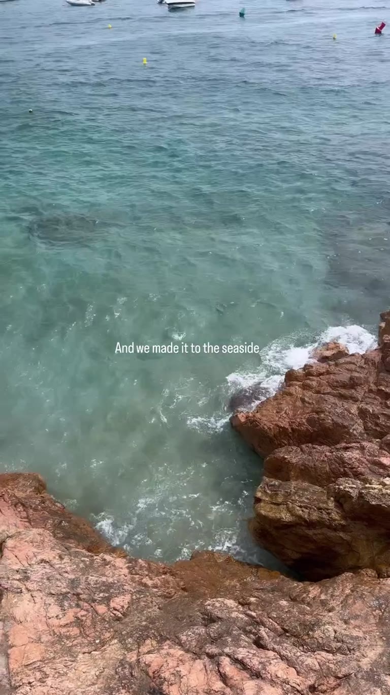 Rocky cove and beach on the Costa Brava