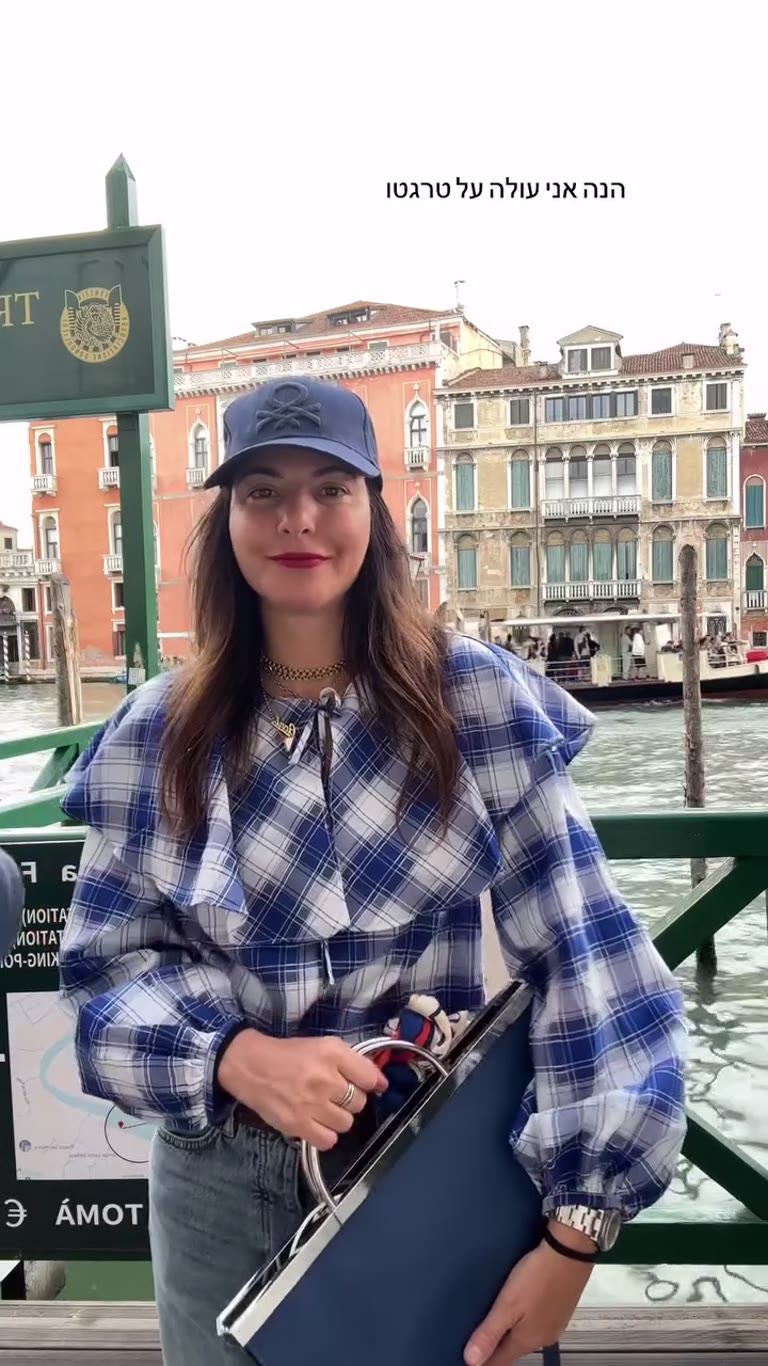 Boarding the traghetto across Venice's Grand Canal