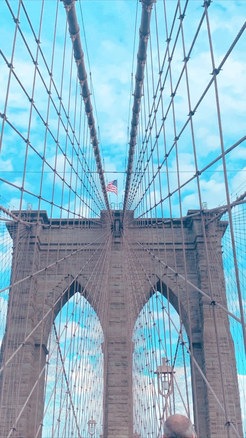 Walking the Brooklyn Bridge