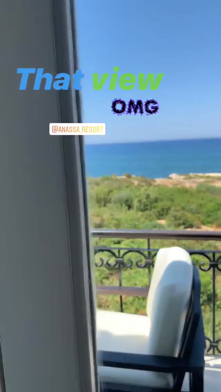 Sea view suite at Anassa Resort, Cyprus