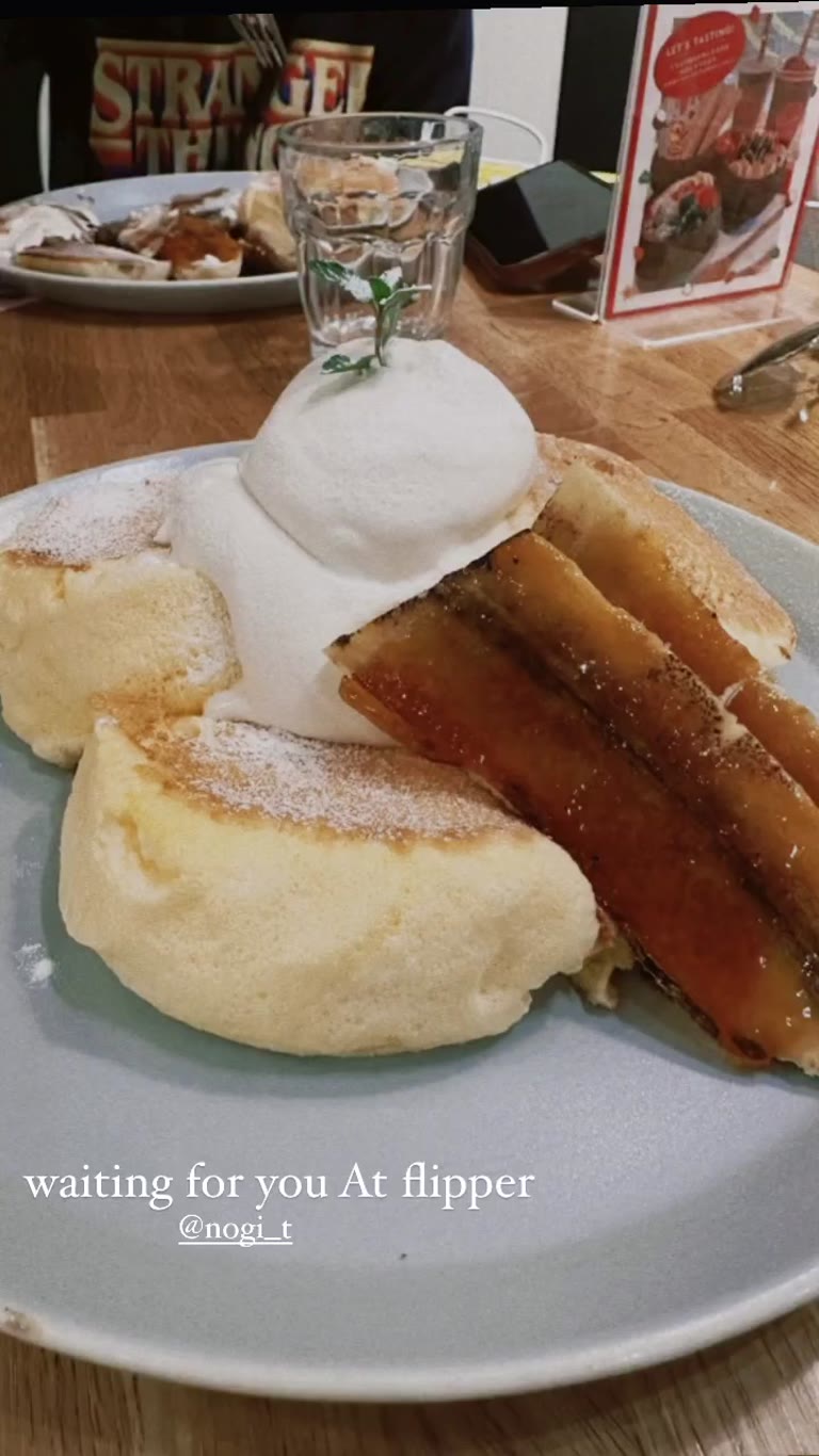 Flipper's soufflé pancakes in Tokyo