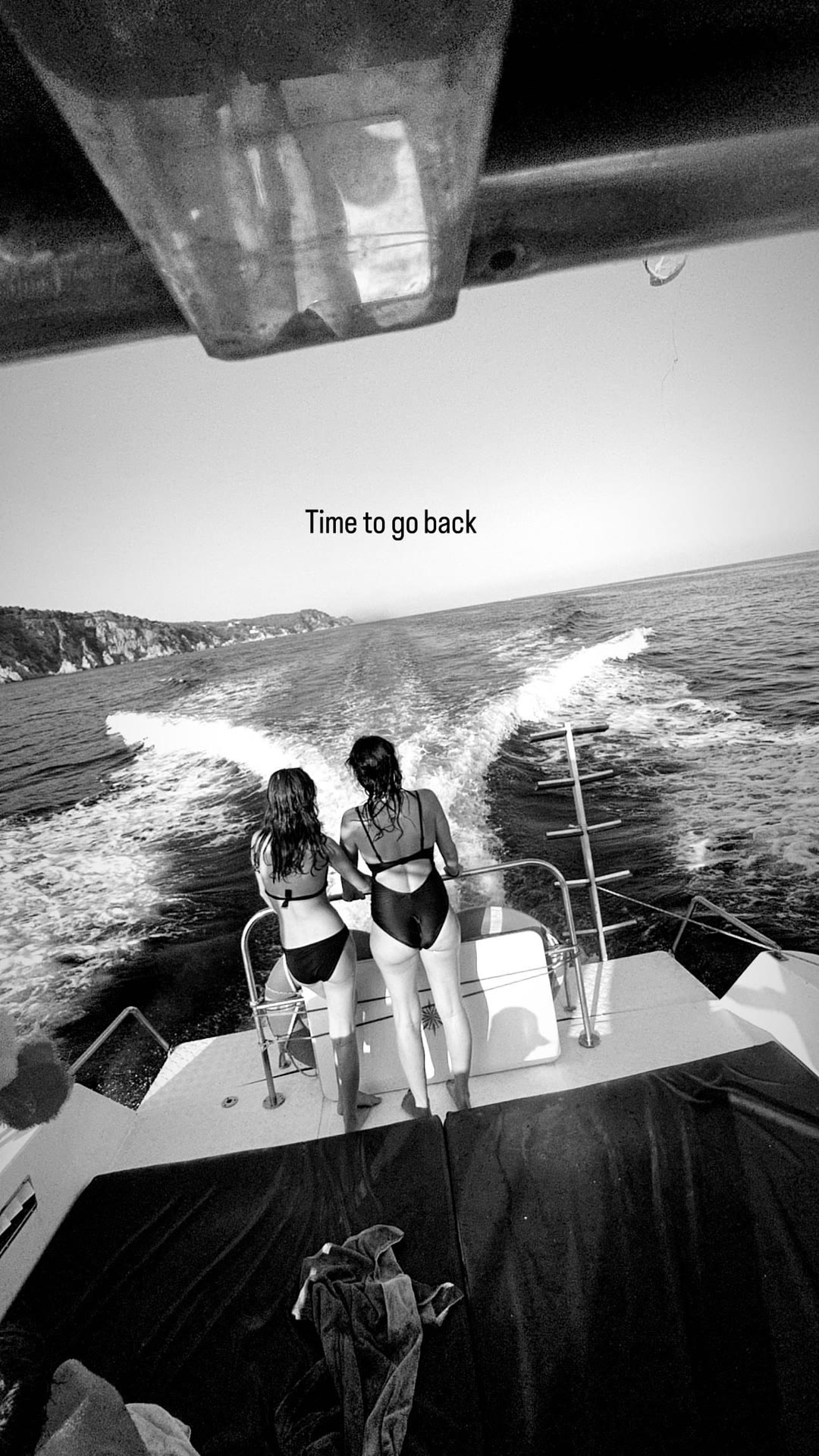 Boat ride home along the Spanish coast