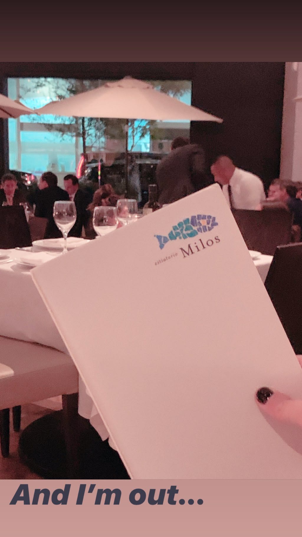Estiatorio Milos menu shock in NYC