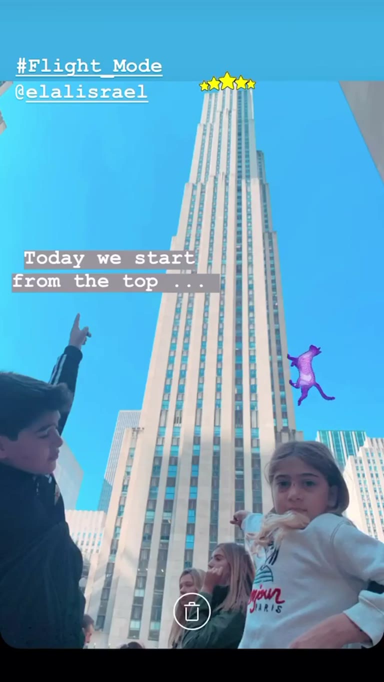 Top of the Rock with the kids, NYC
