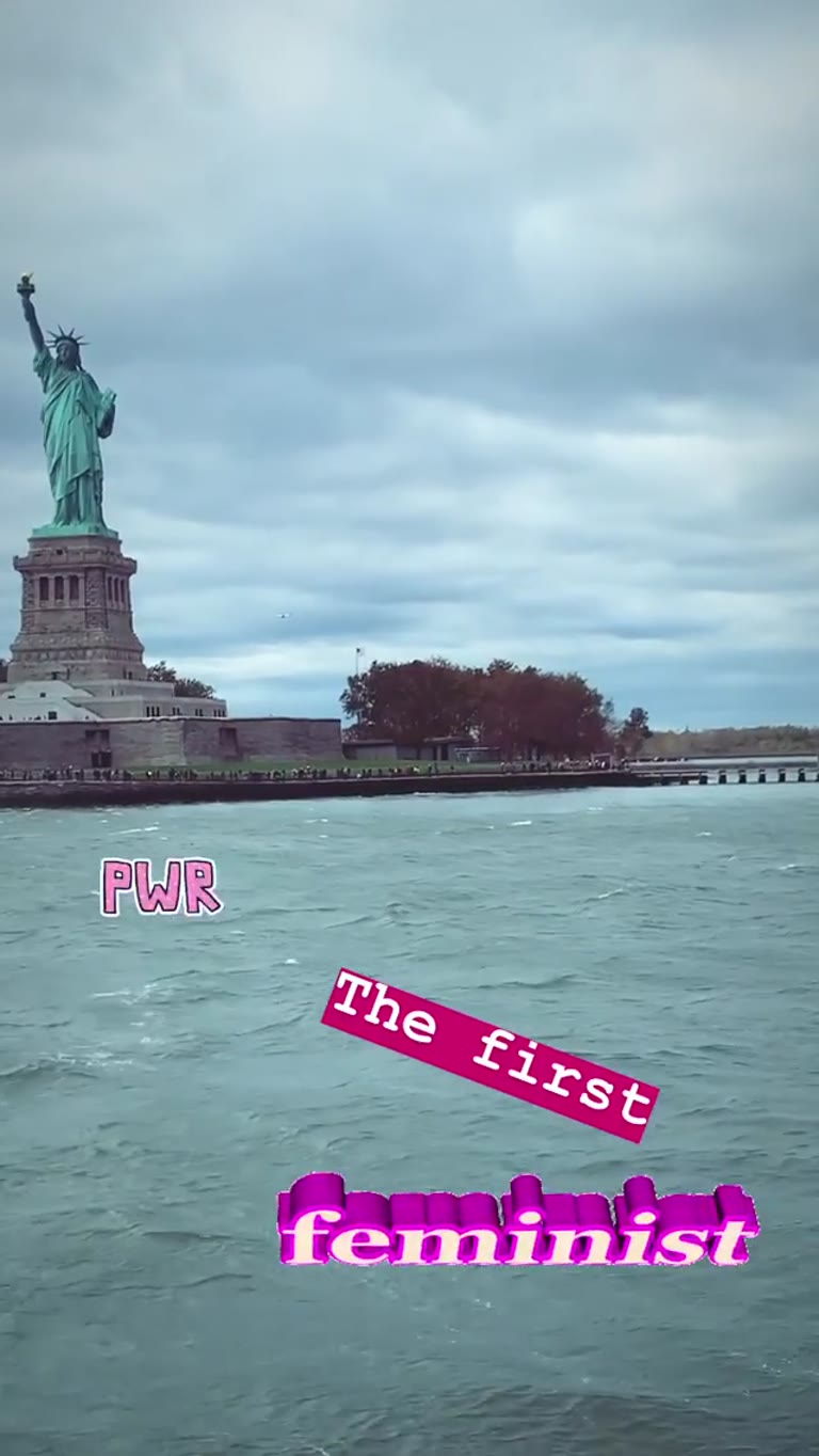 Statue of Liberty from the ferry, NYC