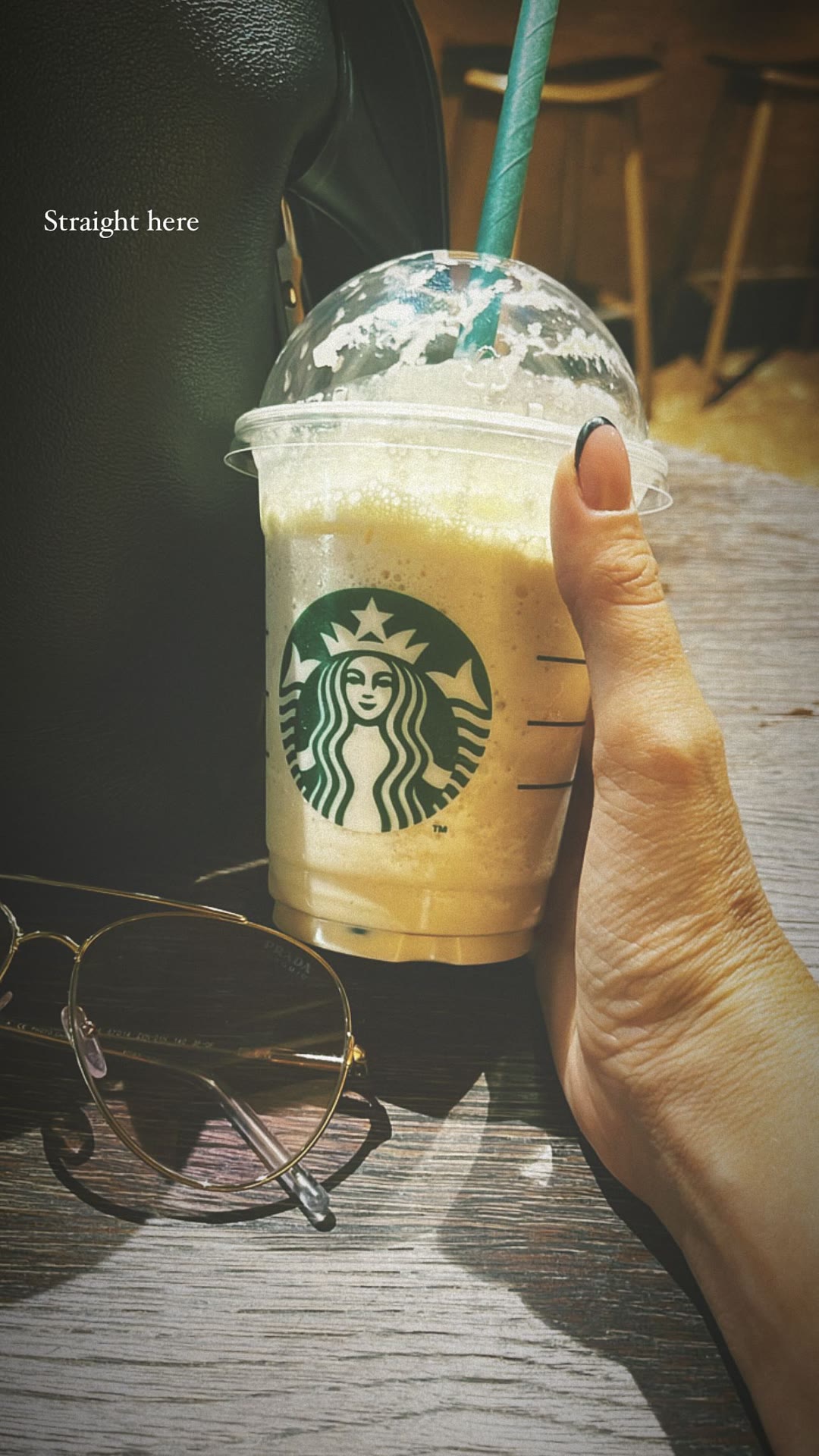 Starbucks Frappuccino stop in Barcelona