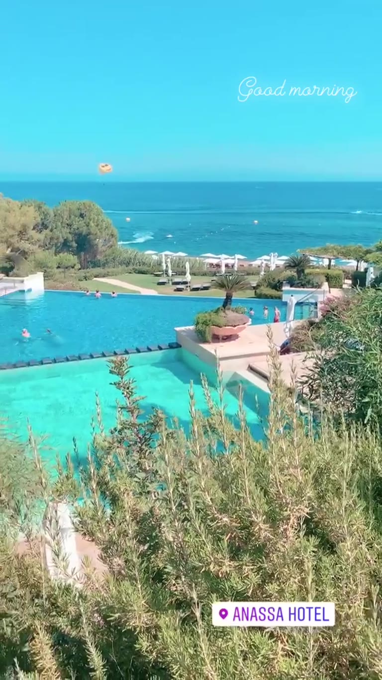 Good morning from Anassa Hotel, Cyprus