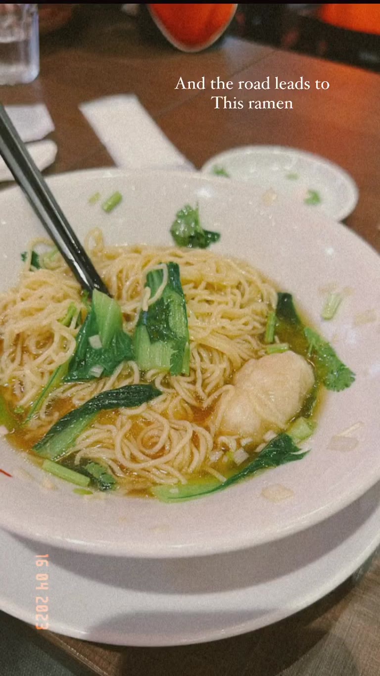 A bowl of ramen in Tokyo