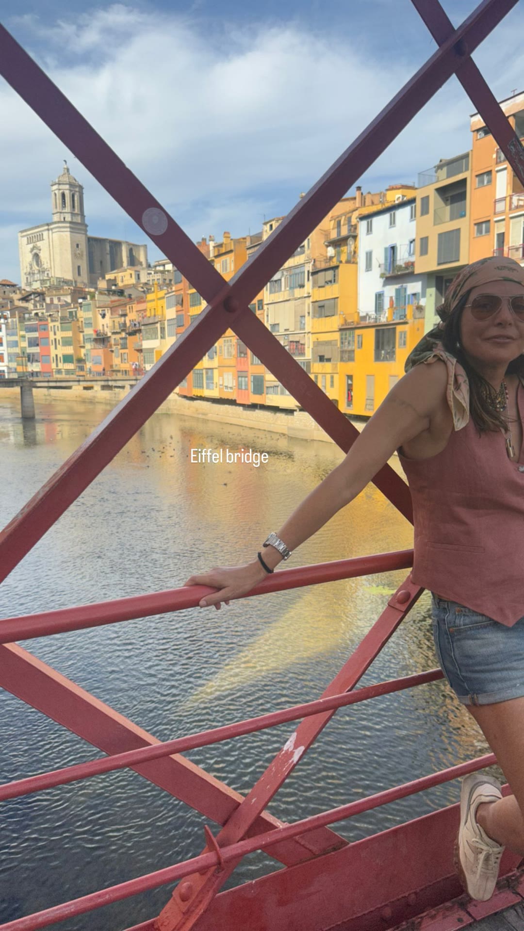 Eiffel Bridge over the Onyar, Girona