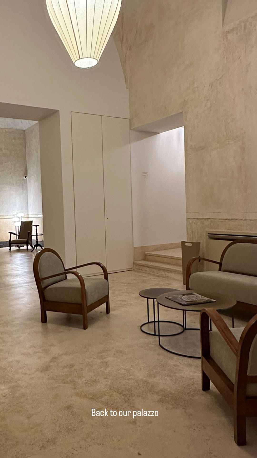 Back to our palazzo in Puglia