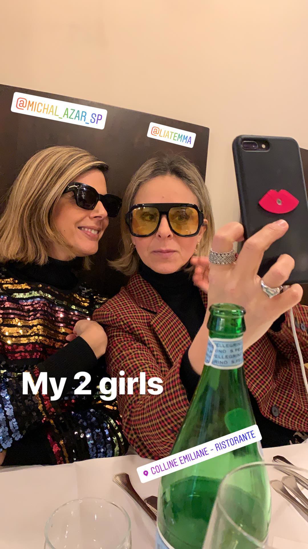 Girls' lunch at Colline Emiliane, Rome