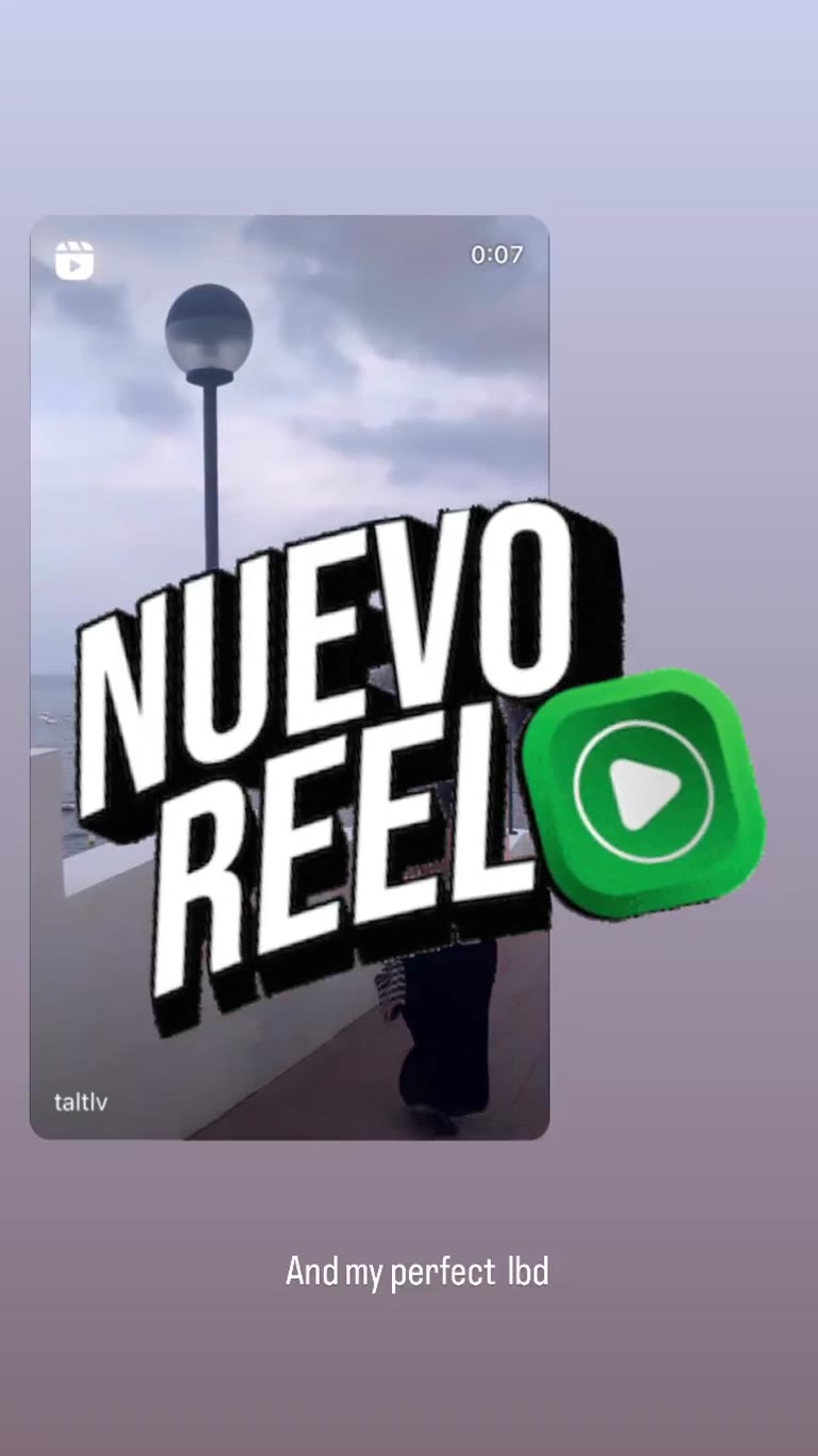 New reel: seaside promenade walk in Spain
