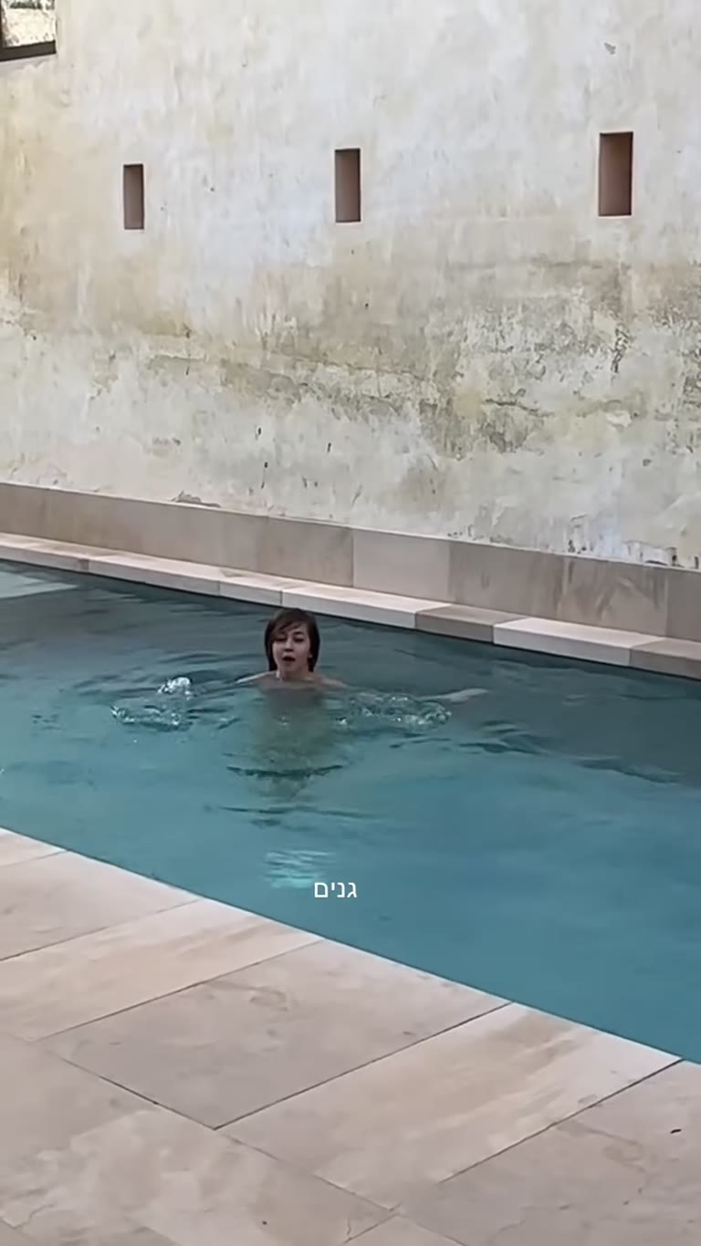 Pool dip at a Puglia stone masseria