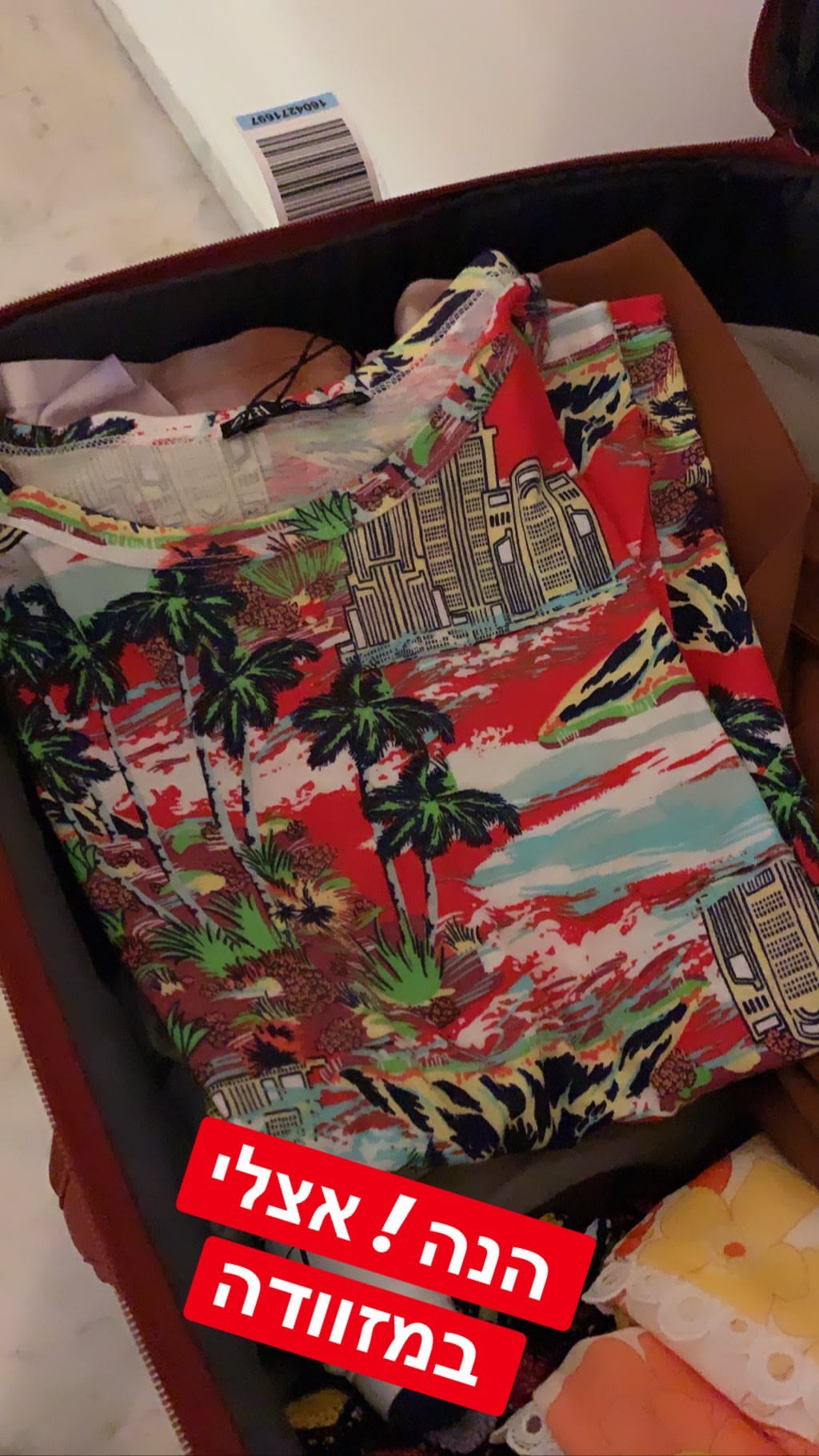 Packing a tropical-print piece for Cyprus
