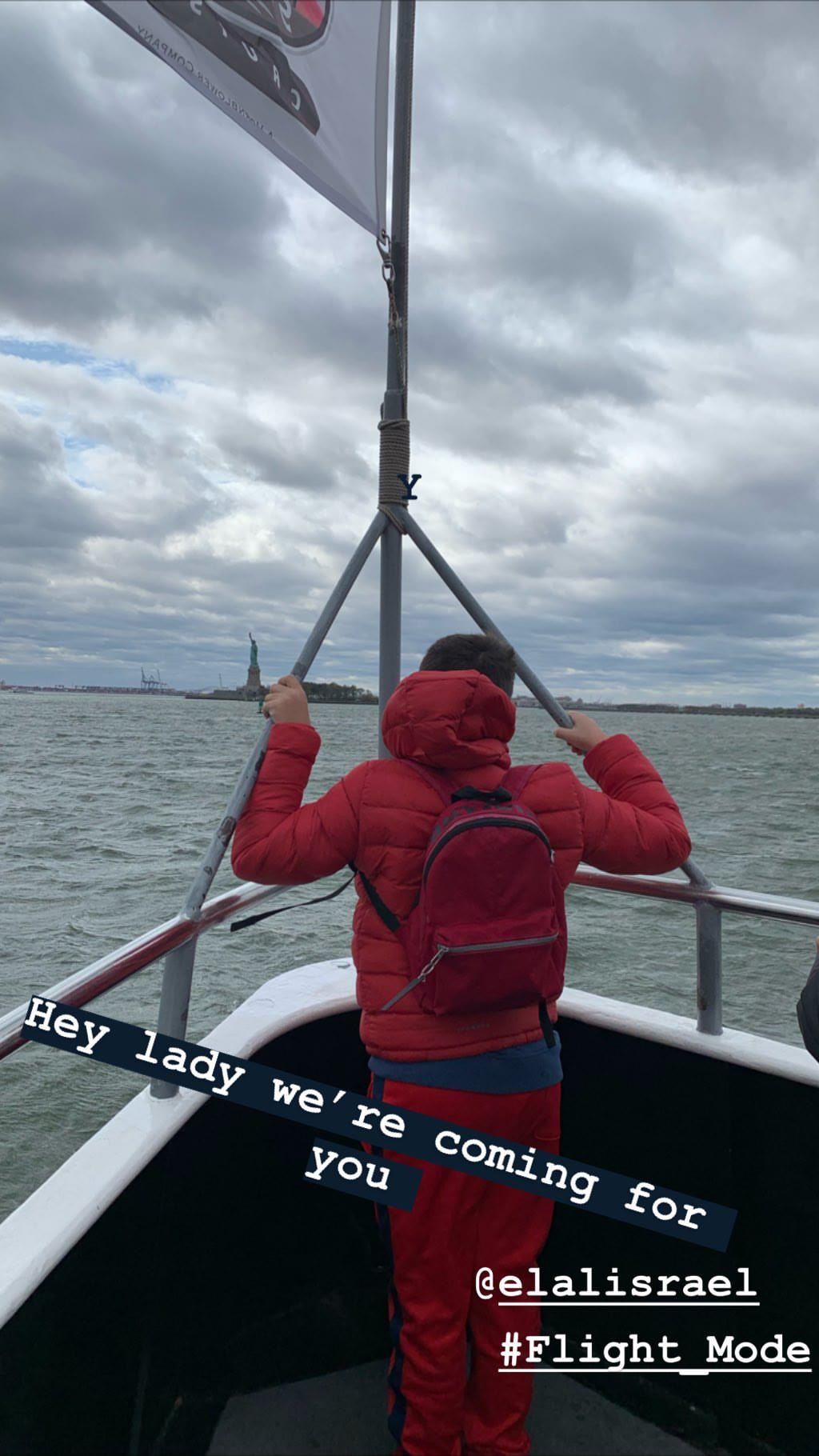 Boat ride to the Statue of Liberty, NYC