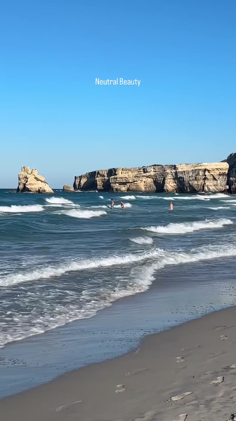 Beach day on the Puglia coast