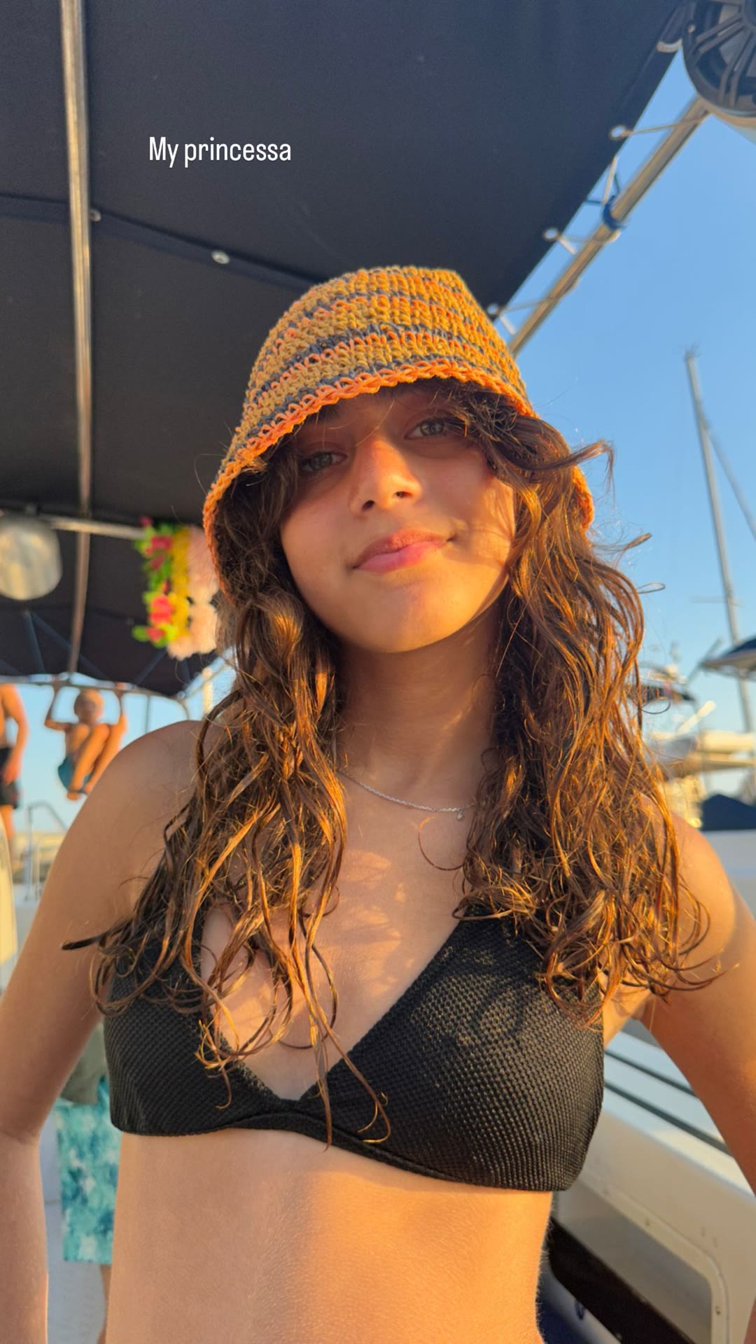 Boat day in Spain — "My princessa"