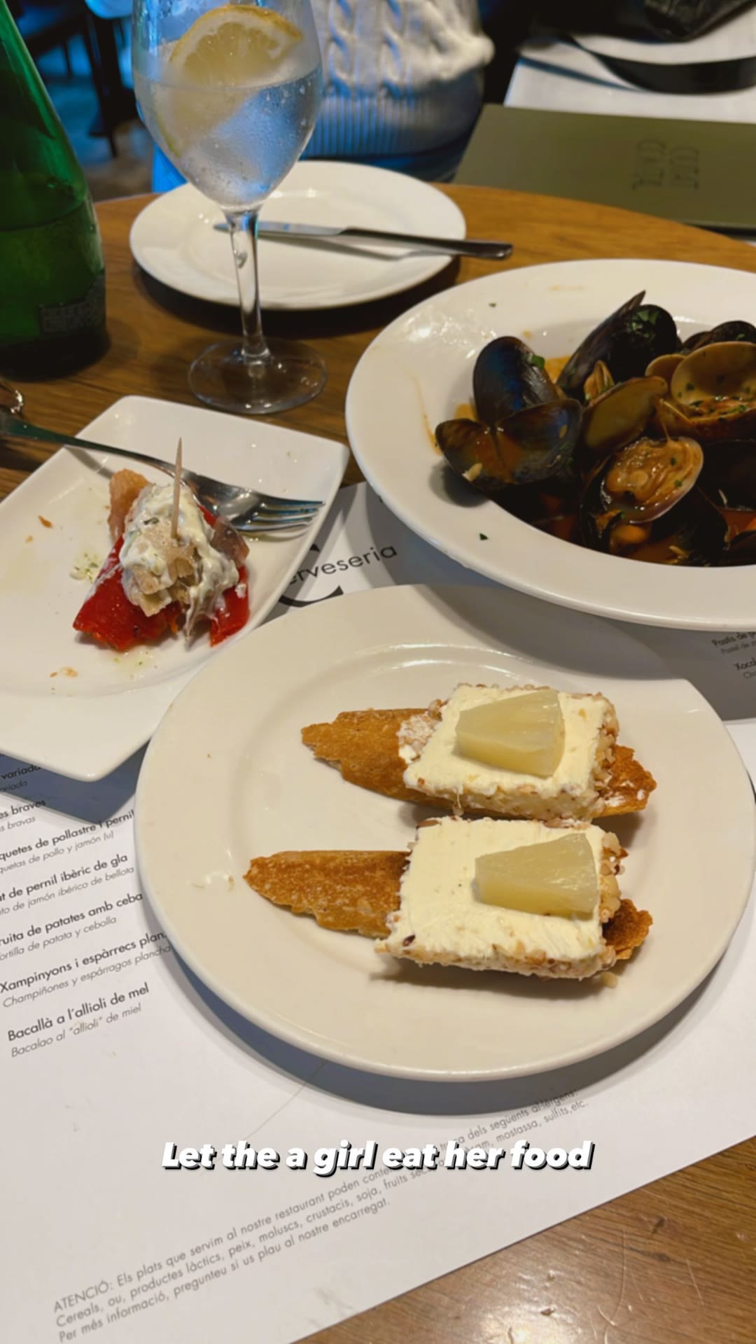 Tapas i cerveseria a Barcelona