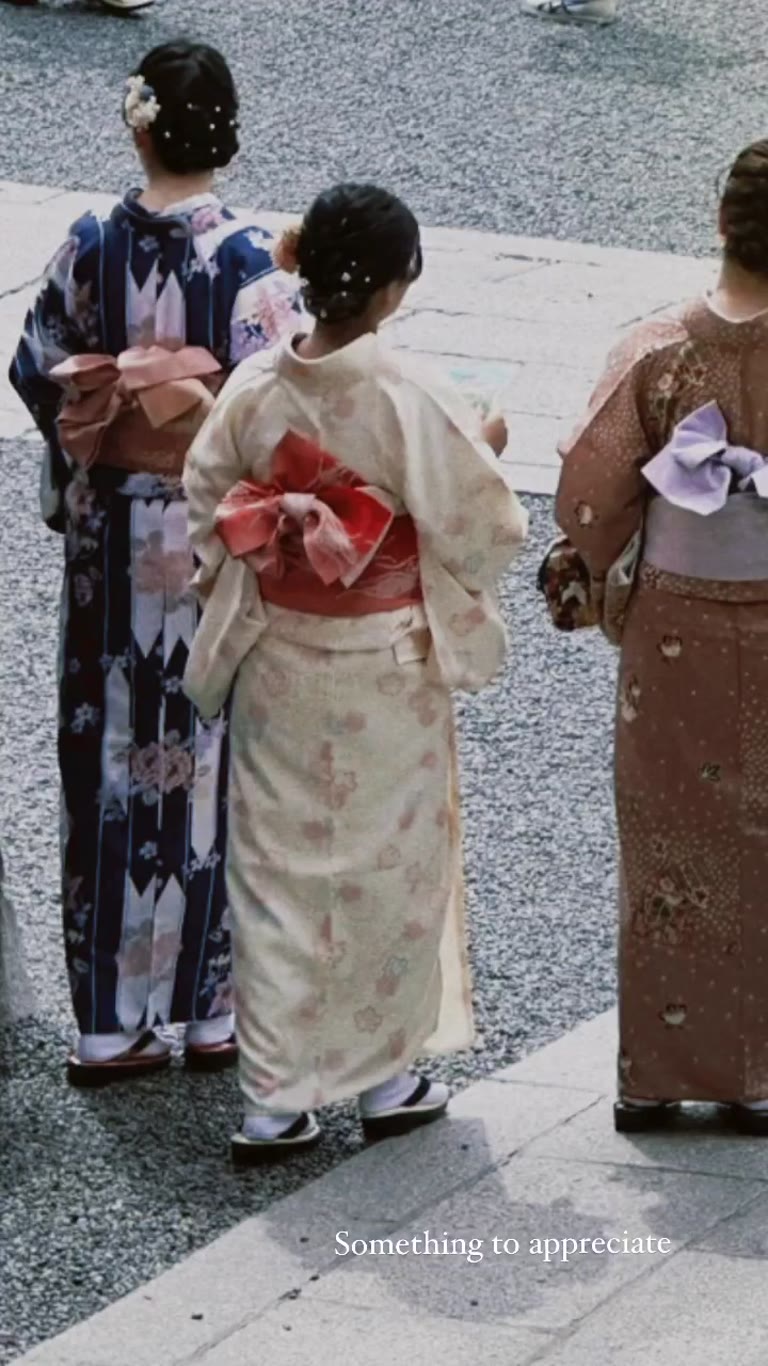 Women in kimono in Kyoto