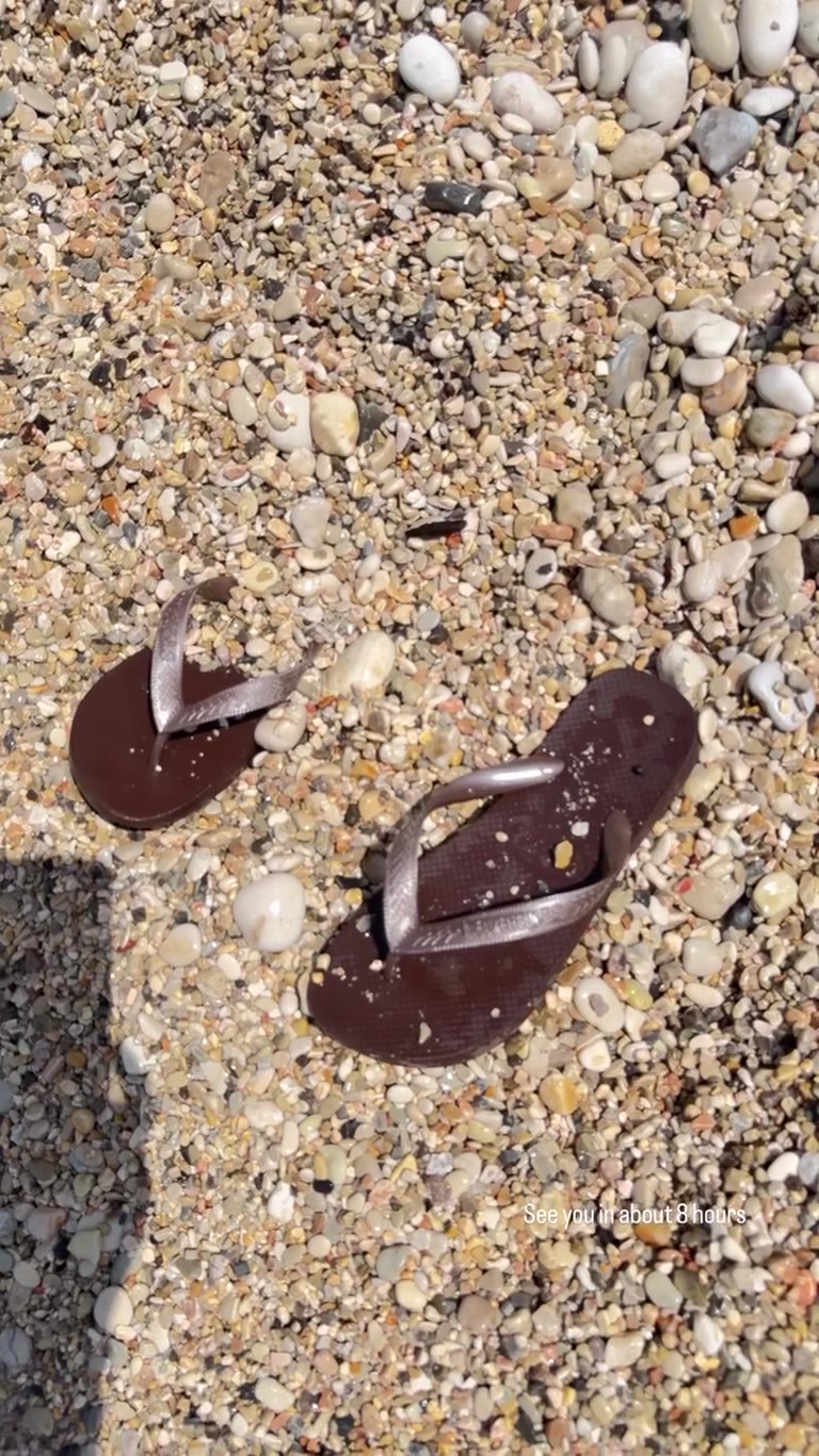 Pebble beach day in Corfu