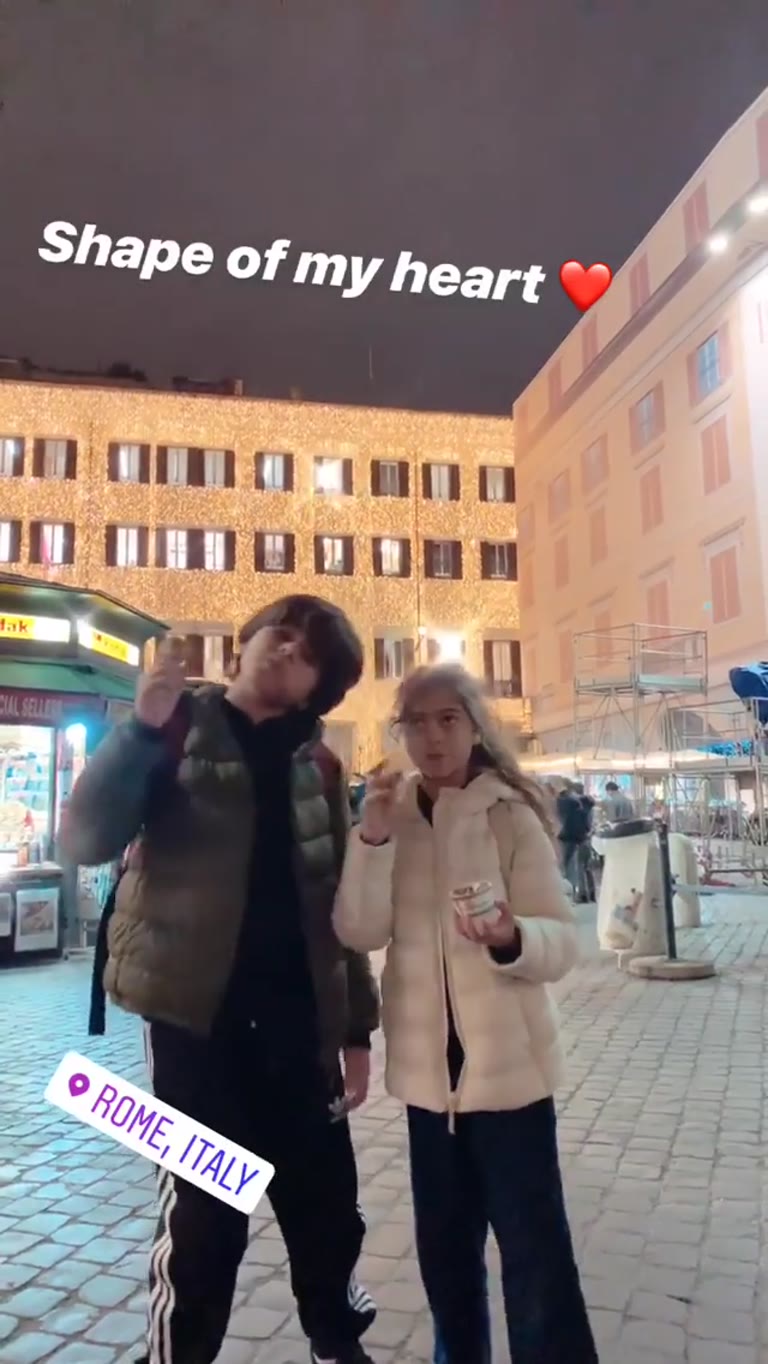 Goodbye Rome — gelato under the Christmas lights