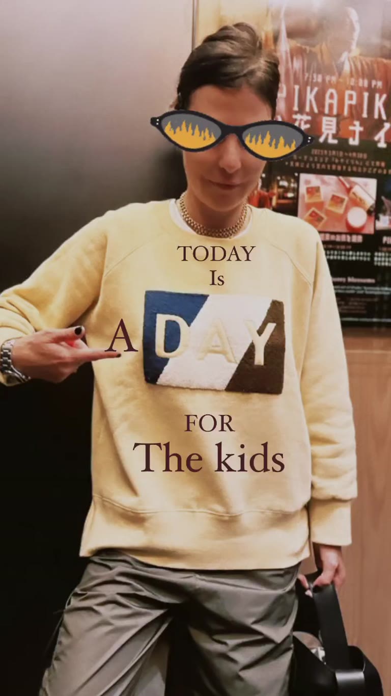 "Today is a day for the kids" in Japan