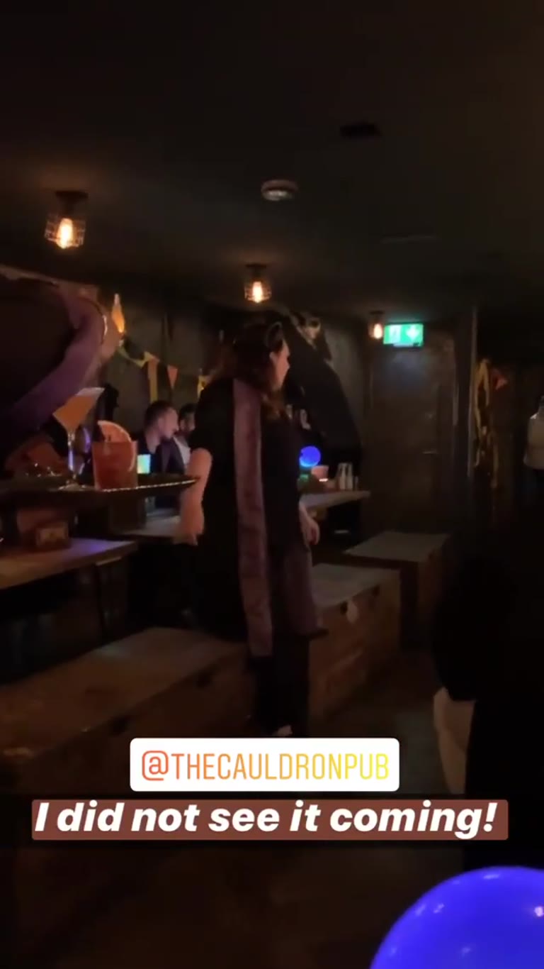 The Cauldron Pub London – fire show & potion cocktails