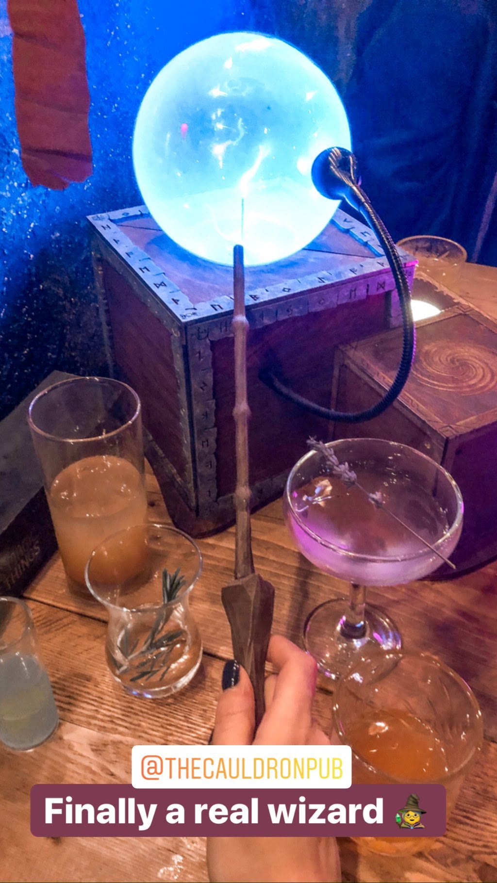 The Cauldron Pub – wizard cocktail bar in London