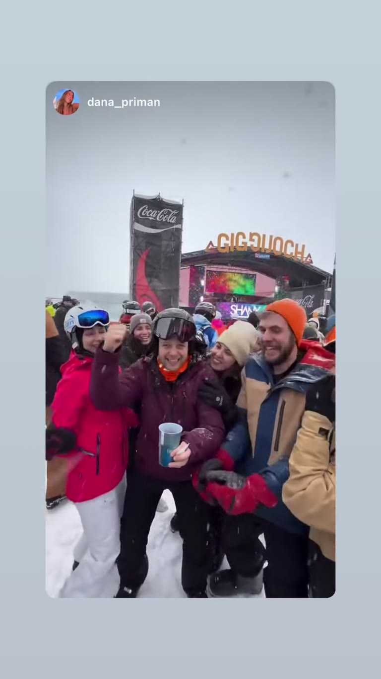 Après-ski party at Gigijoch stage, Sölden