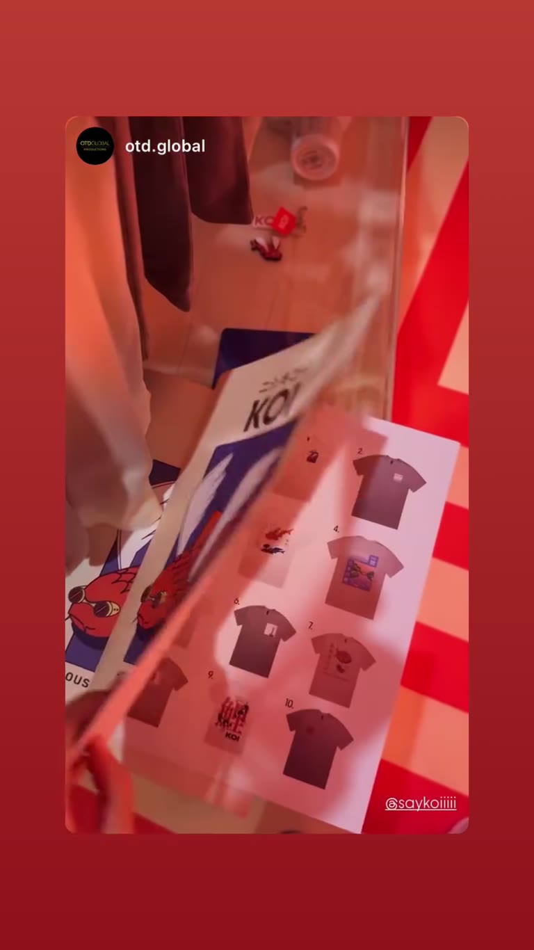 Build Your Own Koi-shirt at House of Koi