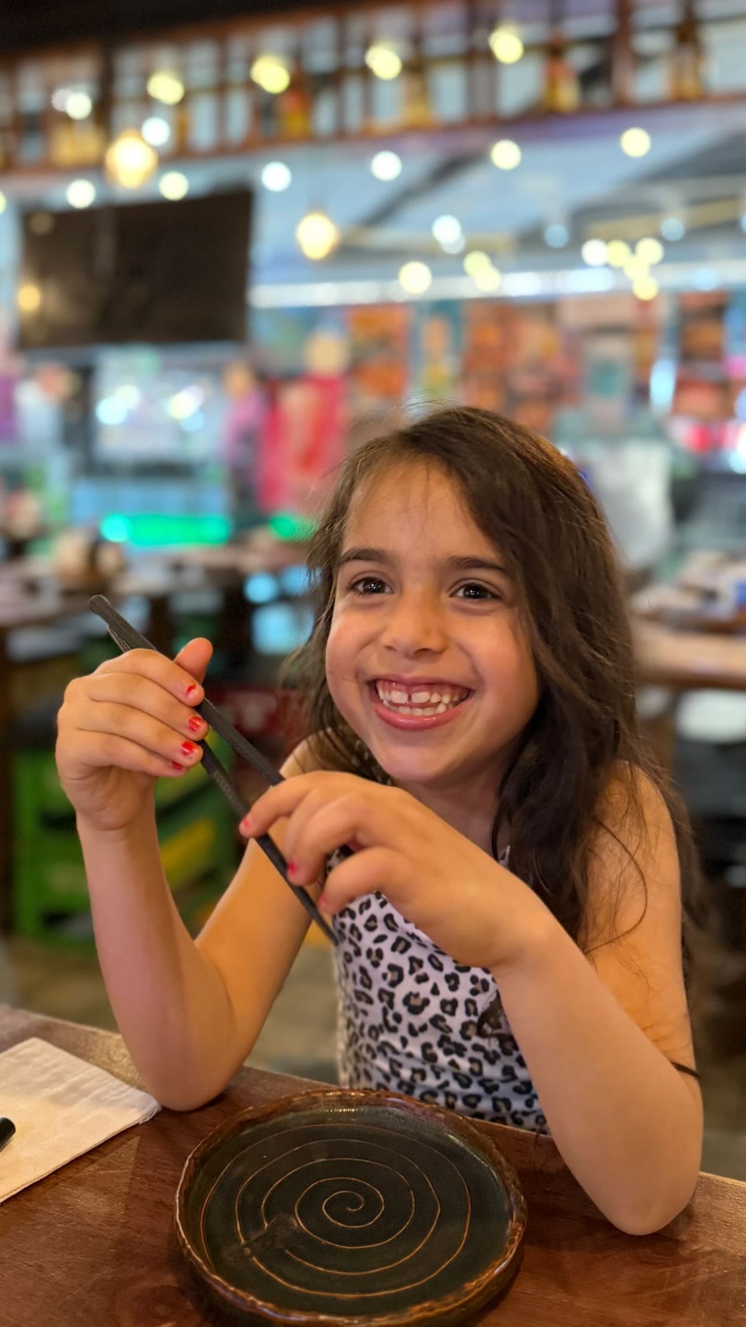 Chopsticks and smiles at a Bangkok restaurant